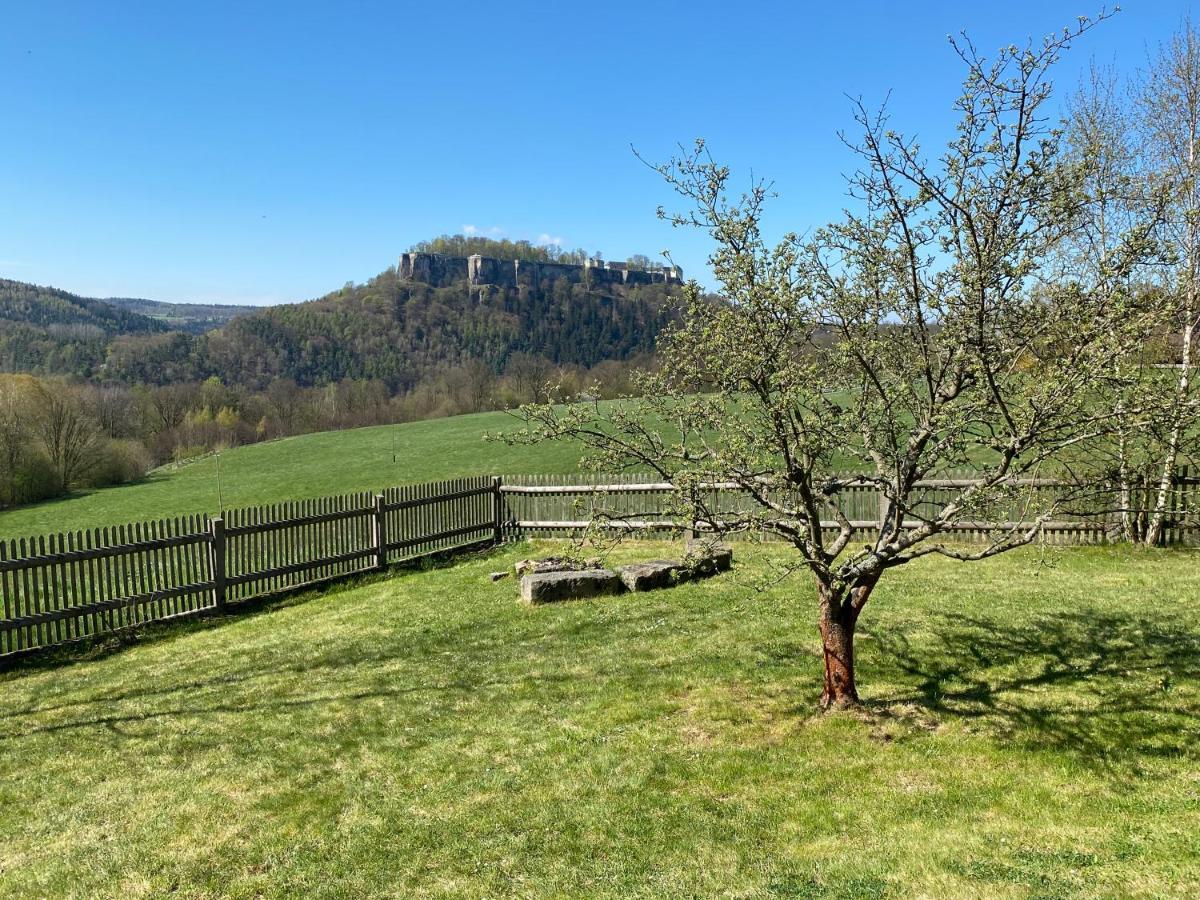Appartamento Waldhaus Am Lilienstein Königstein Esterno foto